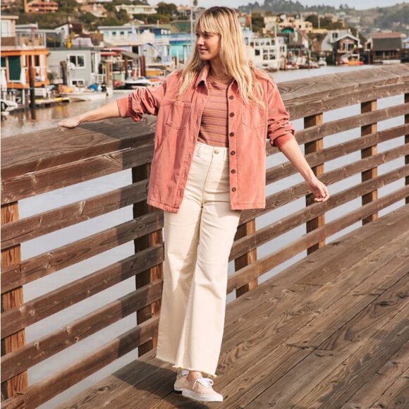 Marine Layer Jackets & Blazers - Marine Layer Carrie Cord Shirt Jacket